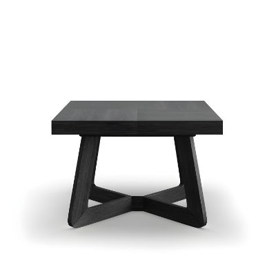 Masa extensibila 130/230 cm, negru, Cora