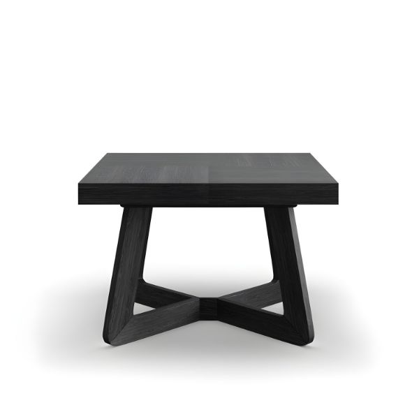 Masa extensibila 130/230 cm, negru, Cora