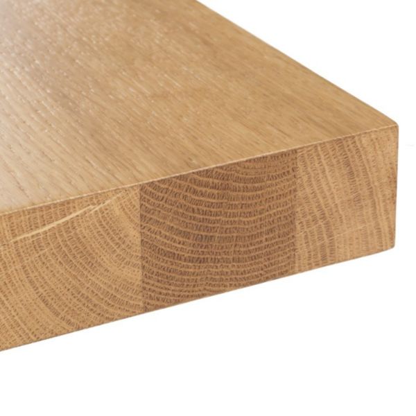 	Masa dining fixa 180 cm natur/negru Solid