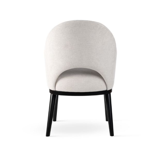 	Scaun tapitat cu brate bej/negru Goda Pro Supreme