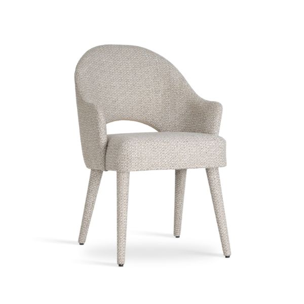 	Scaun dining tapitat bej Goda Supreme Sock