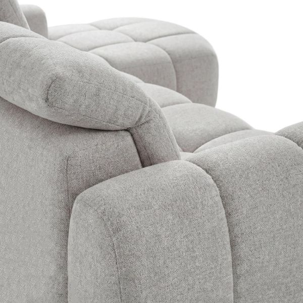 Coltar extensibil electric L dreapta negru Sorena