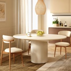 Masa rotunda extensibila 120/160 cm casmir Toscana