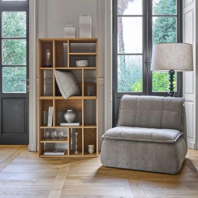 Biblioteca 2 module stejar natur Albane