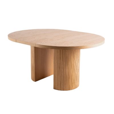 Masa rotunda extensibila 110 - 190 cm stejar Lusso
