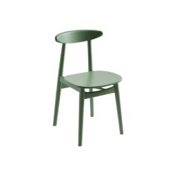 Scaun lemn masiv, verde menta, Parrada