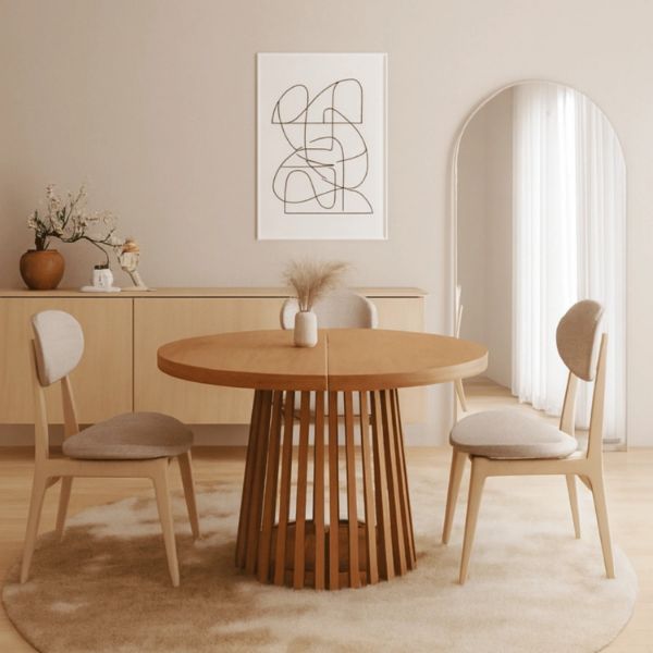 masa rotunda extensibila