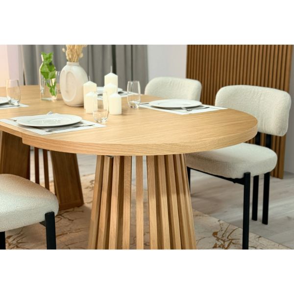 masa rotunda extensibila