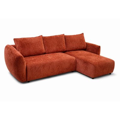 Coltar extensibil L dreapta caramiziu Zephira