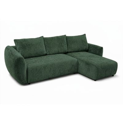 Coltar extensibil L dreapta verde Zephira