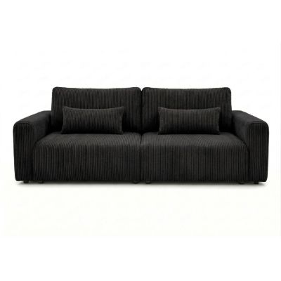 Canapea extensibila 3 locuri, negru, Bond
