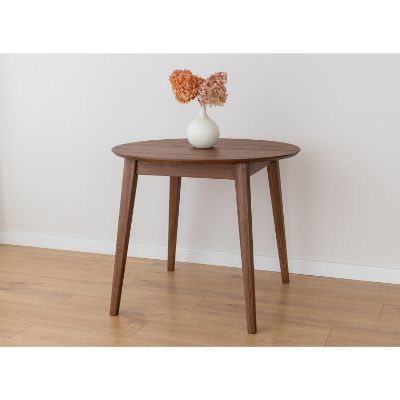 Masa rotunda extensibila 90/140 cm stejar tabacco Otello