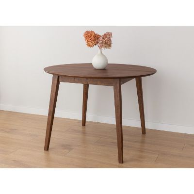 Masa rotunda extensibila 110/210 cm stejar tabacco Otello
