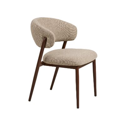 Scaun dining tapitat sand/decor nuc Cavi