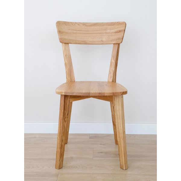 scaun dining stejar masiv