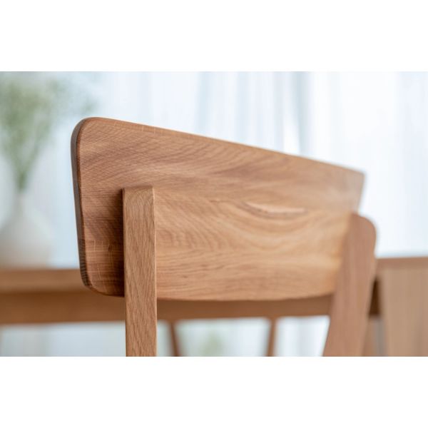 scaun dining stejar masiv