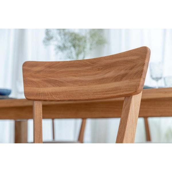 scaun dining stejar masiv