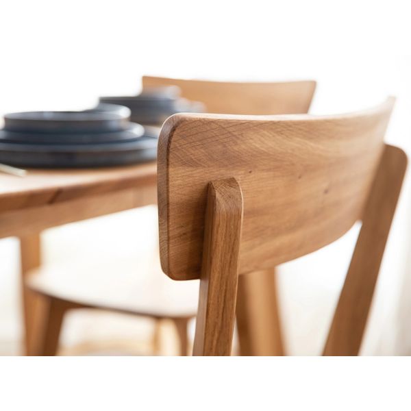scaun dining stejar masiv