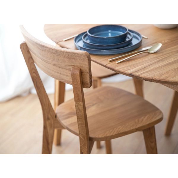scaun dining stejar masiv