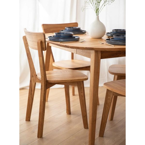 scaun dining stejar masiv