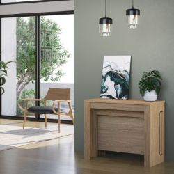 Consola/masa dining extensibila stejar Blanca