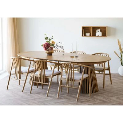 Masa extensibila 120/240 cm stejar natur Olaf