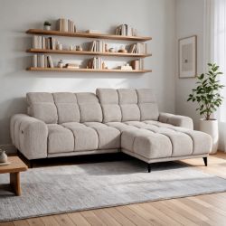 Coltar L dreapta electric crem Monza Mini