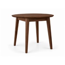 Masa rotunda fixa 90 cm stejar tabacco Otello