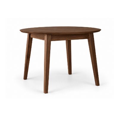 Masa rotunda fixa 110 cm stejar tabacco Otello